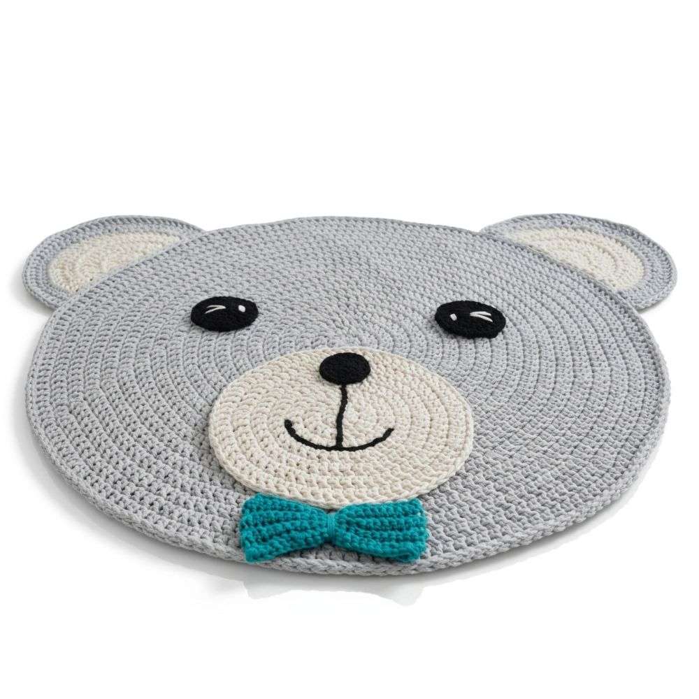 Teppich mit Bärchenmotiv für Kinderzimmer