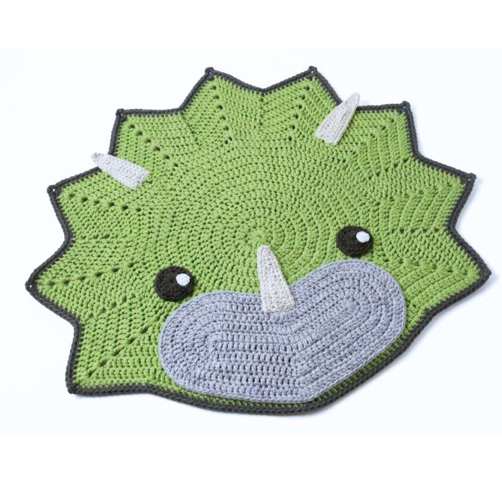 Teppich mit Dinonmotiv für Kinderzimmer